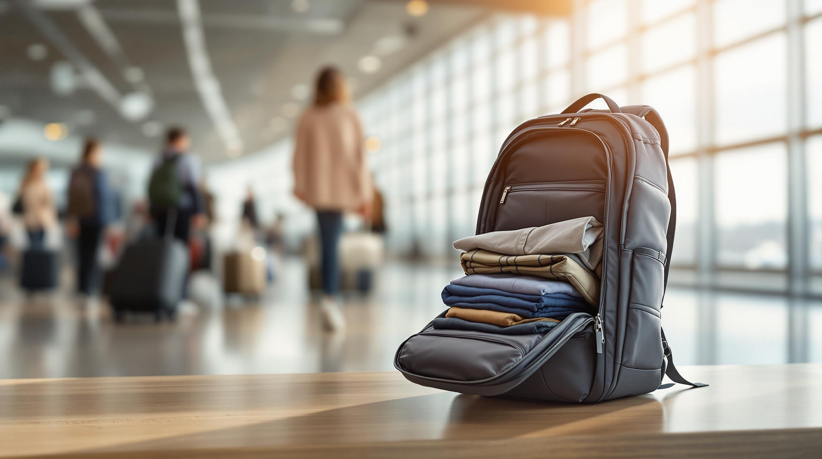TSA-Approved Backpacks with Vacuum Compression