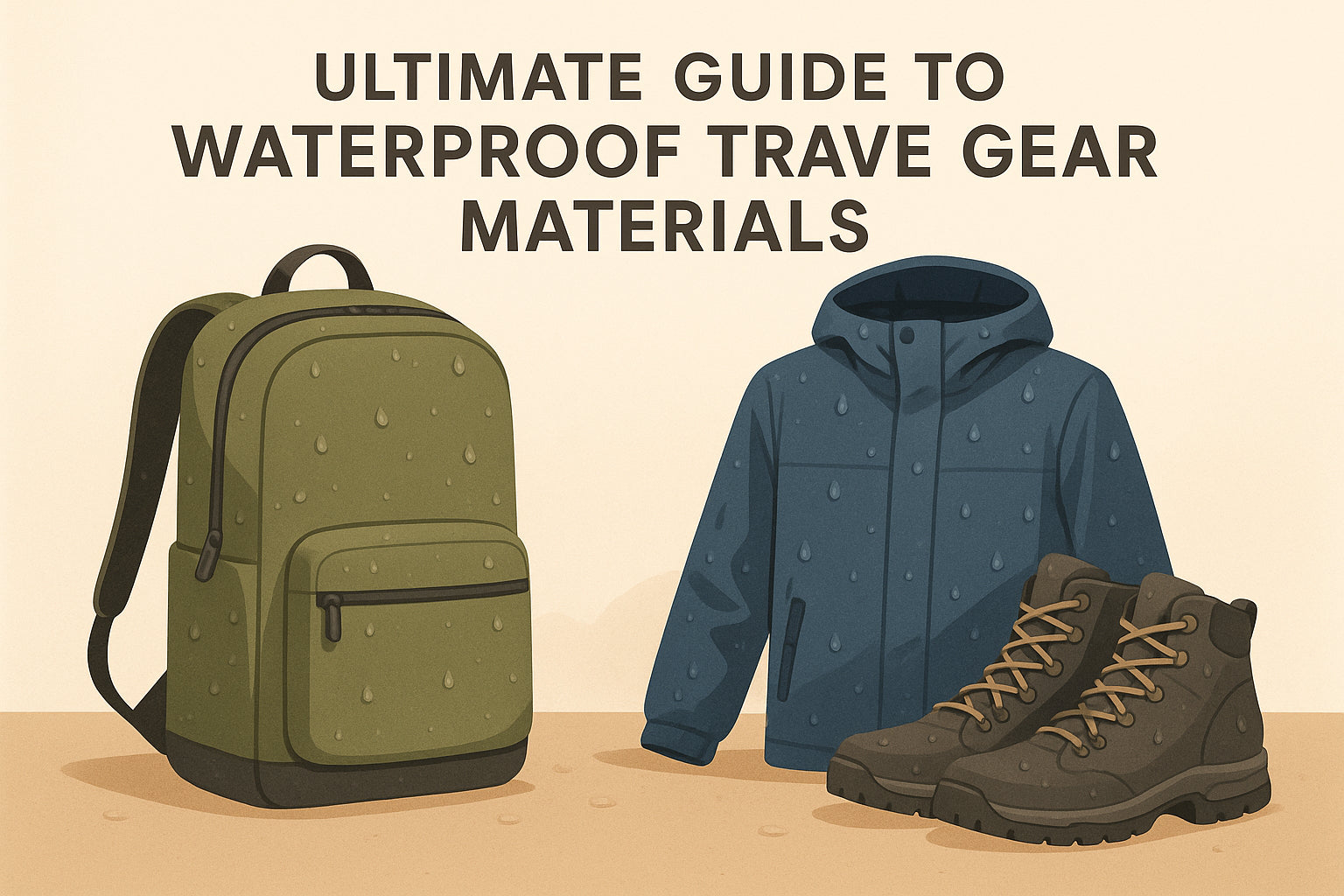 Ultimate Guide to Waterproof Travel Gear Materials