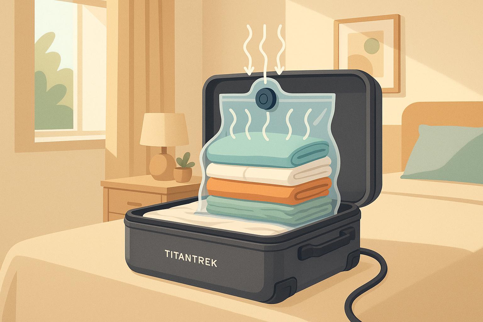Why Travelers Love Titantrek Built-in Vacuum Compression