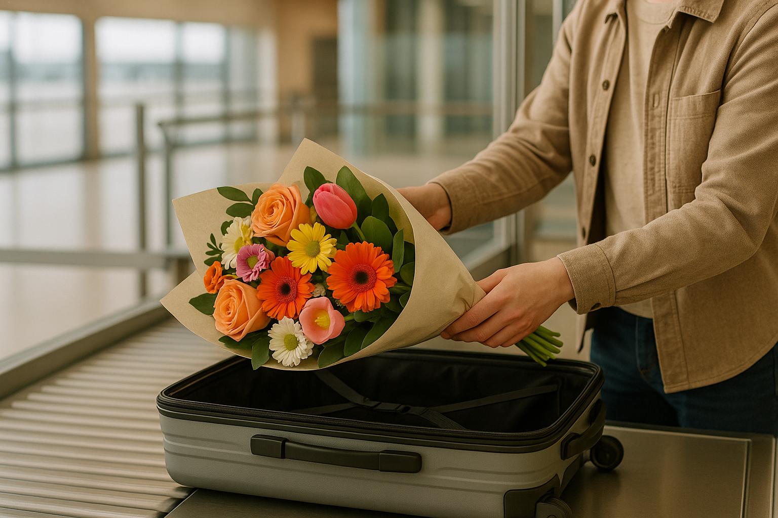 How to Travel With Flowers On a Plane