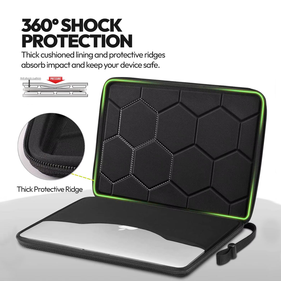 14 / 15.6 Inch Laptop Sleeve Bag – Shockproof, Waterproof, EVA Protective