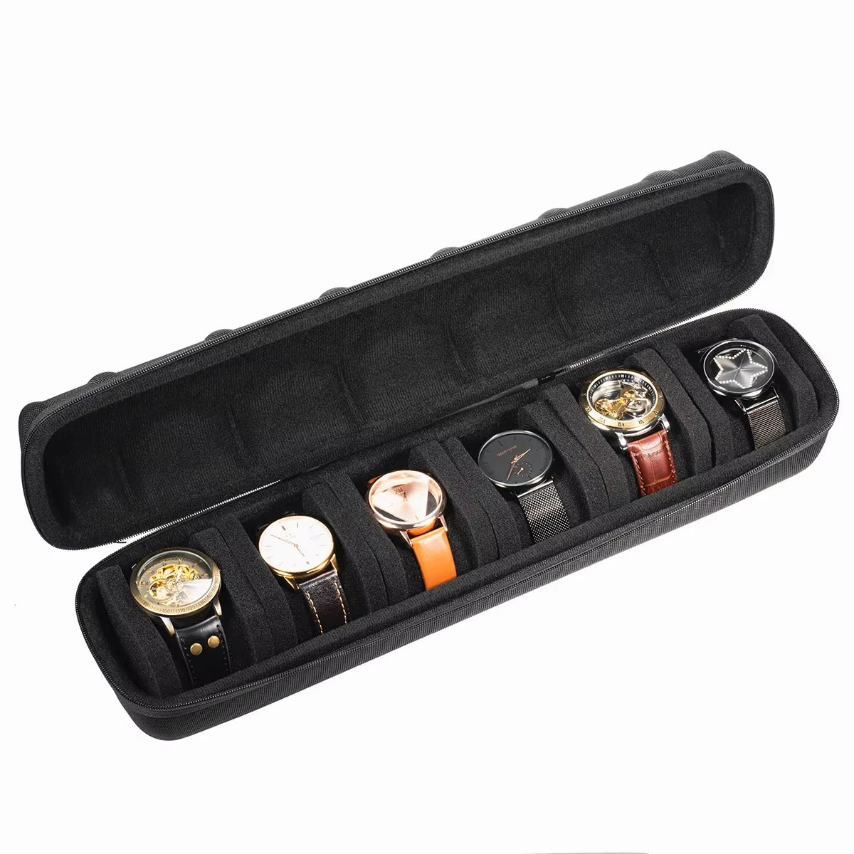 Premium Shockproof EVA Travel Watch Organizer