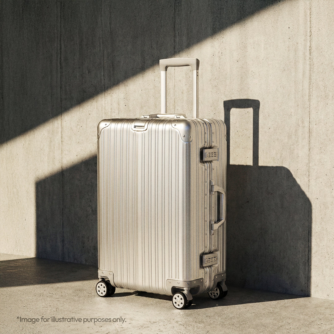 Premium Aluminum-Magnesium Alloy Rolling Suitcase 20-29"