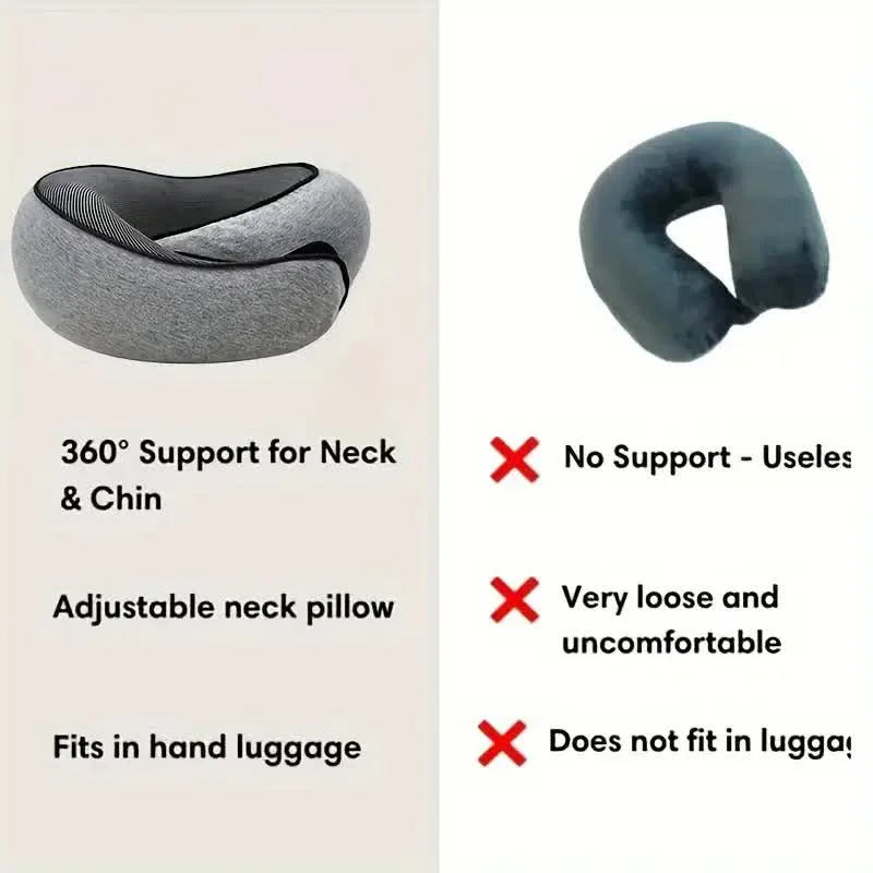 Neck Pillow with Memory Foam