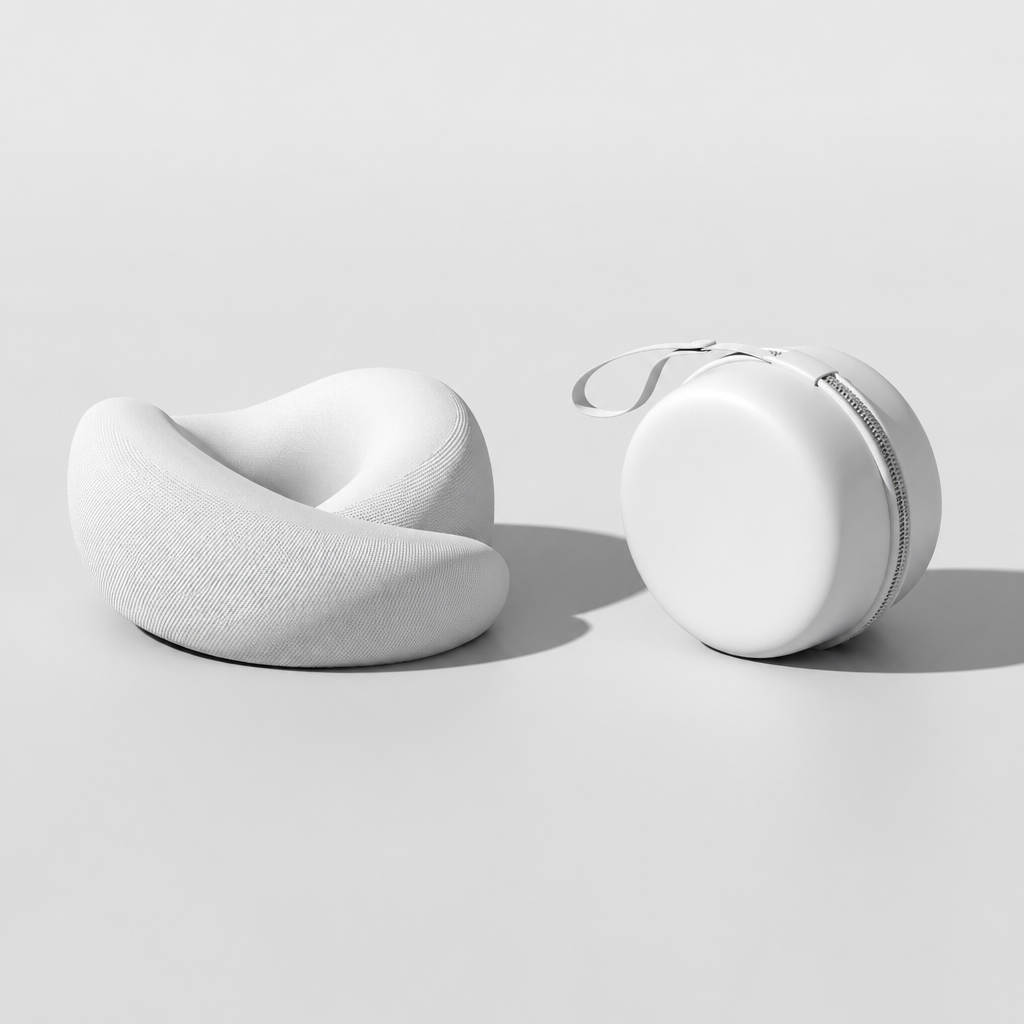 Portable Snail Memory Foam Travel Neck Pillow