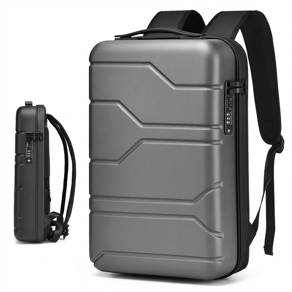 Armor Shell Travel Backpack with TSA Lock