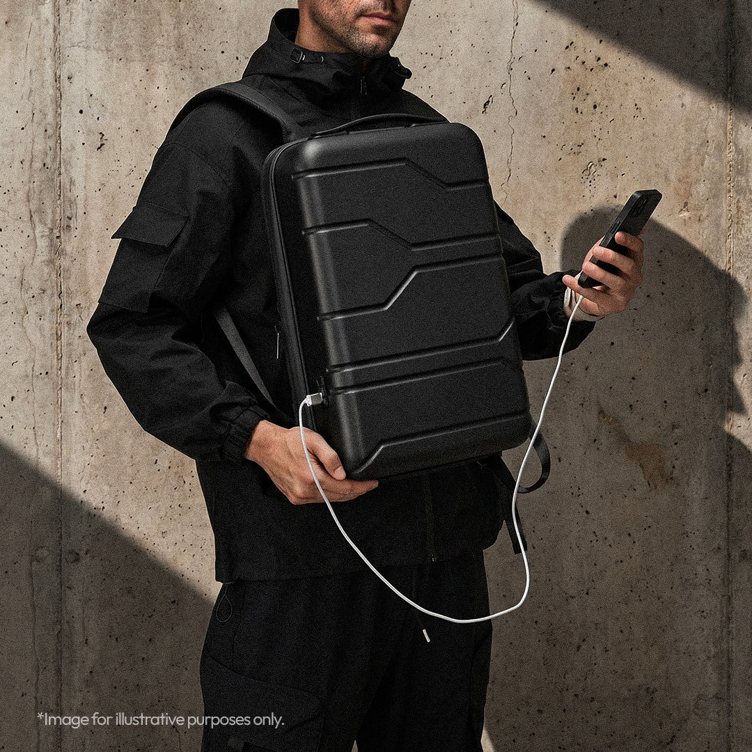 Armor Shell Travel Backpack with TSA Lock