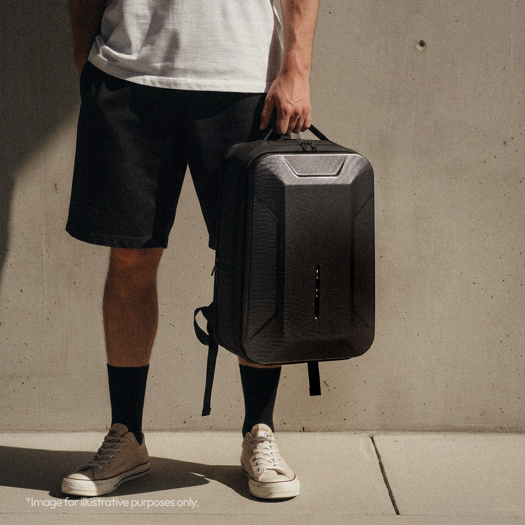 Armor Shell 17 - Hard Case Laptop Backpack with TSA Lock