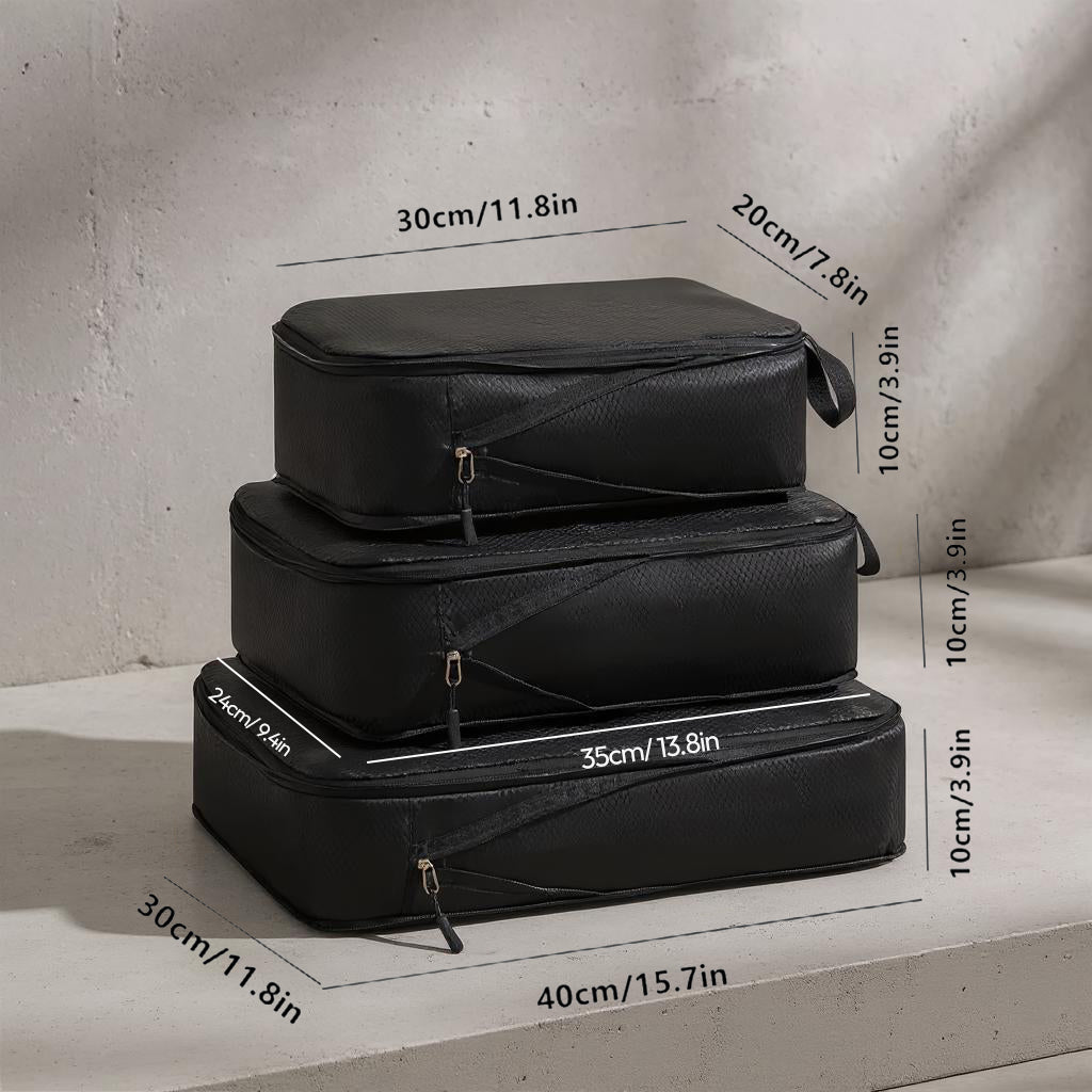 Packing Cube Set (Black)