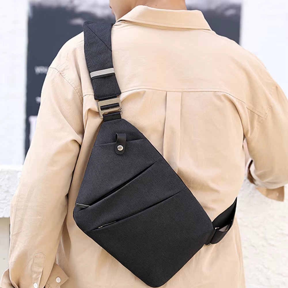 Slim Lightweight Crossbody Sling Chest Bag