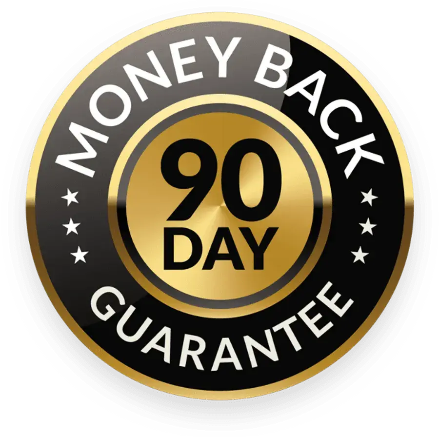 90-day Money Back Guarantee