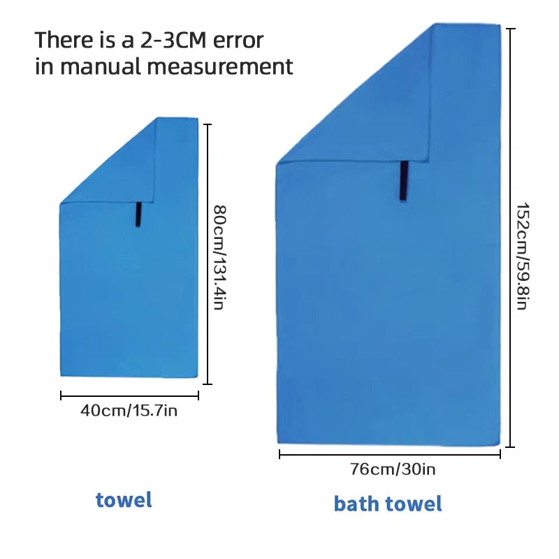 Pocket Microfiber Travel Towel