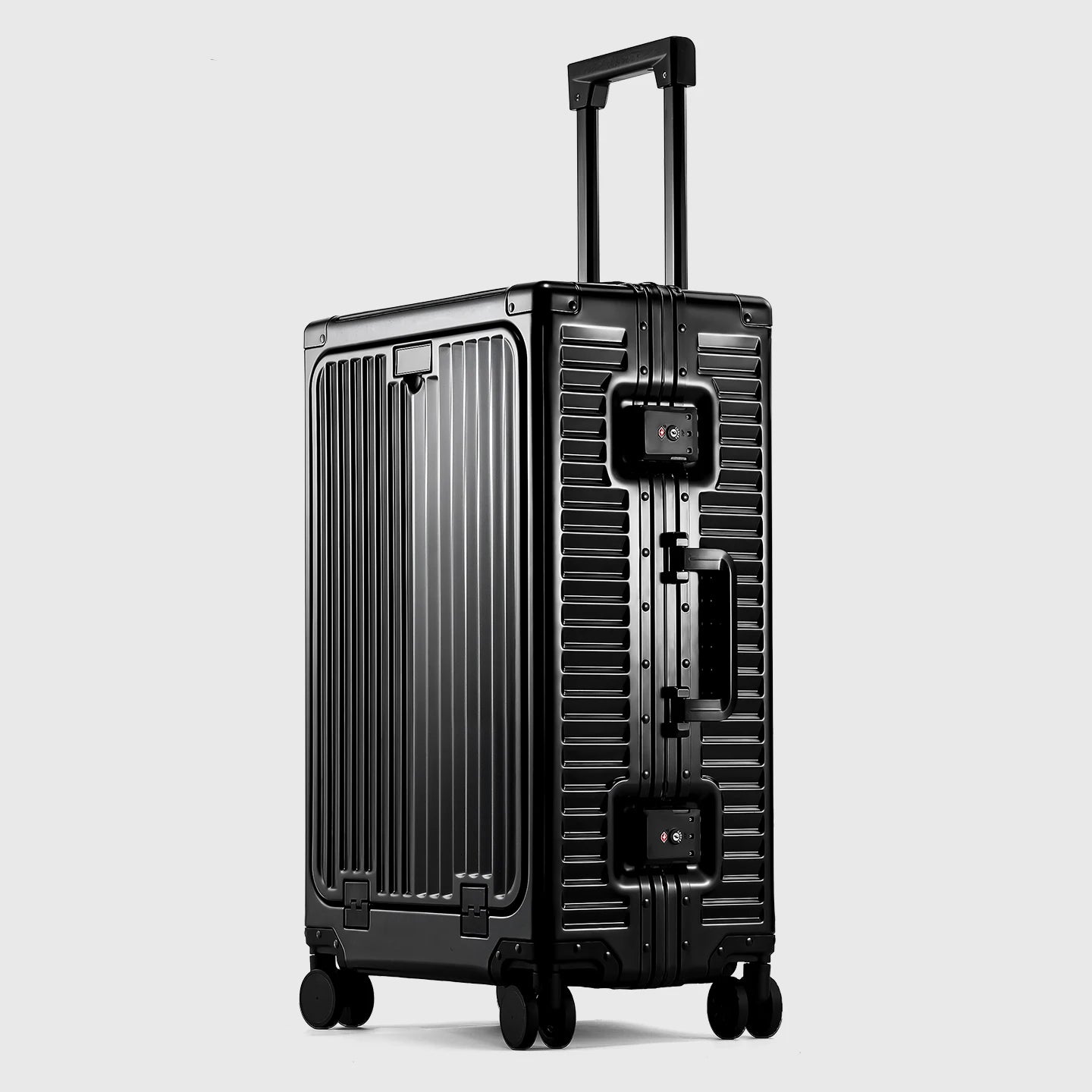All-Aluminum Alloy Luggage with Front Opening 20"/24"