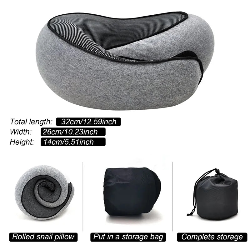 Neck Pillow with Memory Foam - Get one for free!