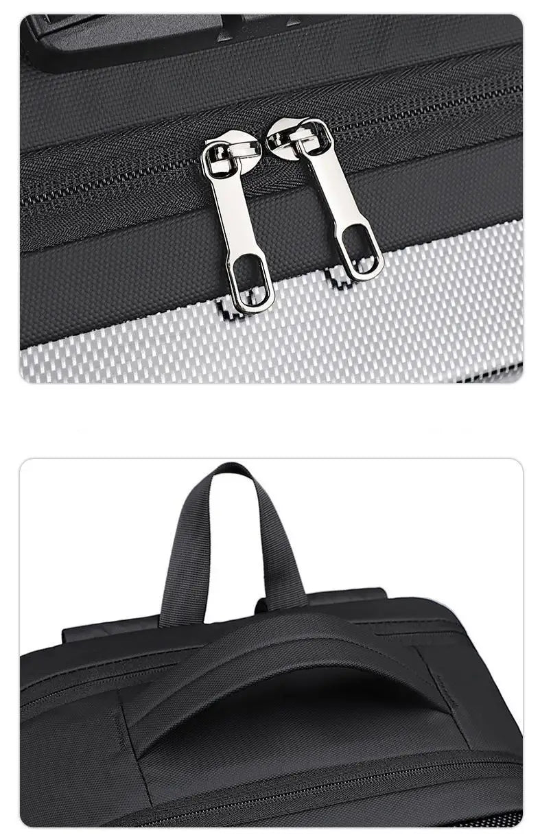 Armor Shell 17 - Hard Case Laptop Backpack with TSA Lock