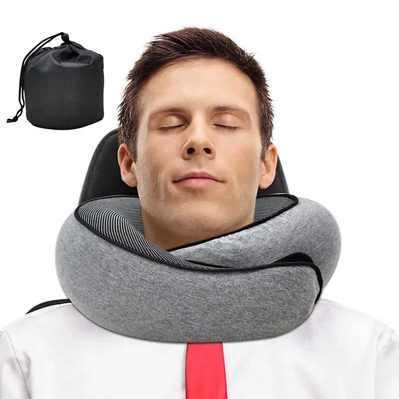 Neck Pillow with Memory Foam - Get one for free!