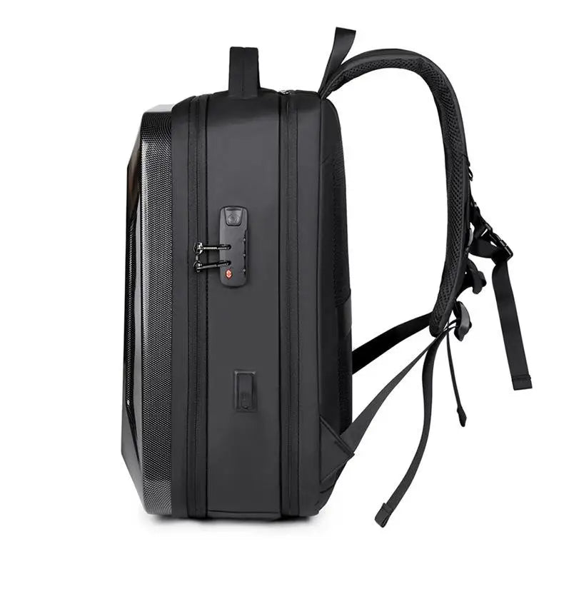Armor Shell 17 - Hard Case Laptop Backpack with TSA Lock