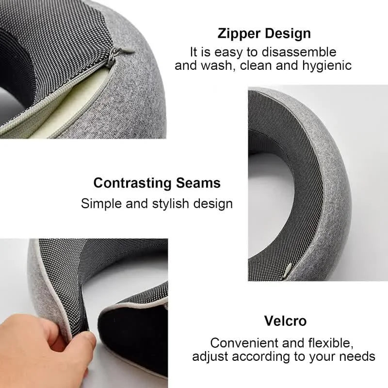 Neck Pillow with Memory Foam - Get one for free!