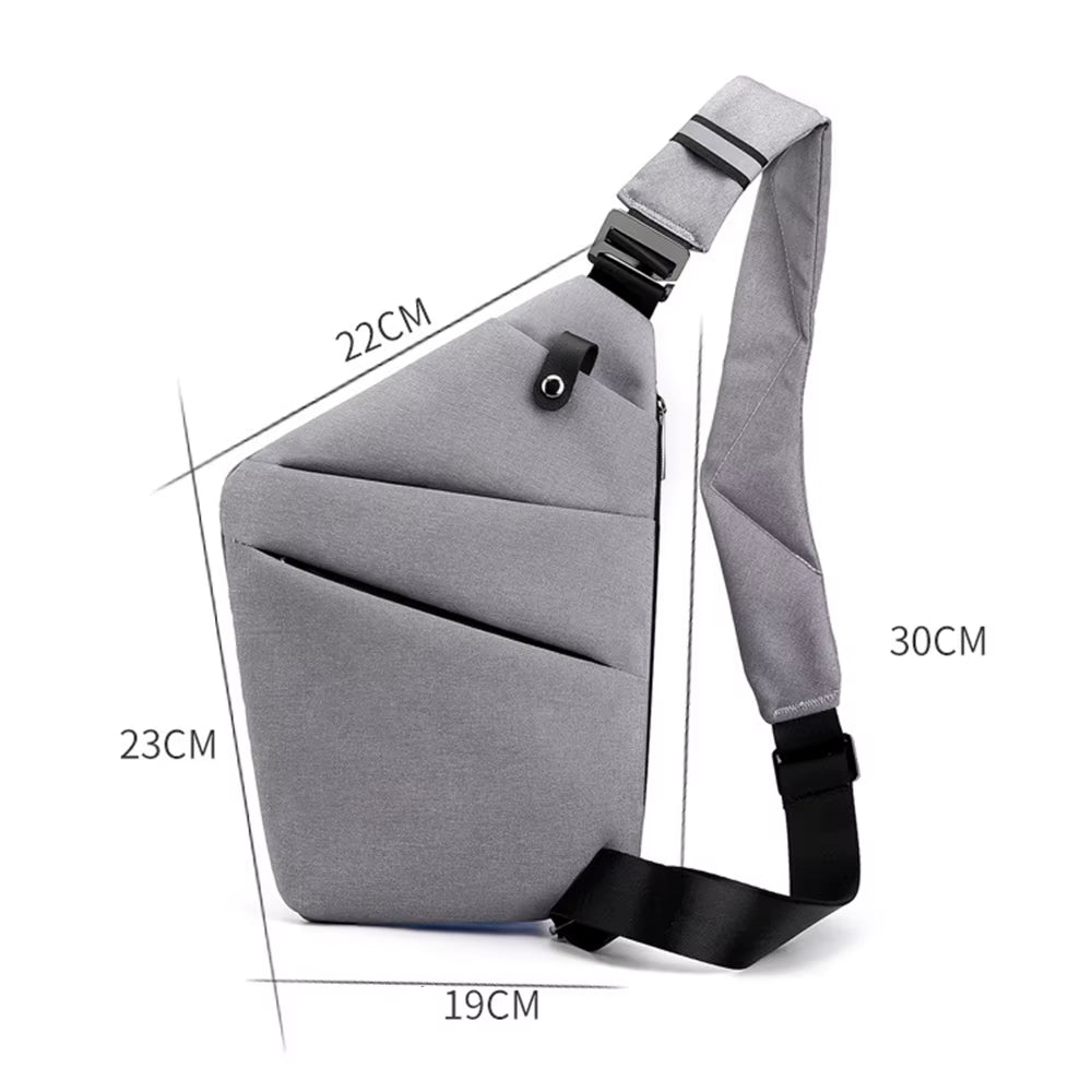 Slim Lightweight Crossbody Sling Chest Bag