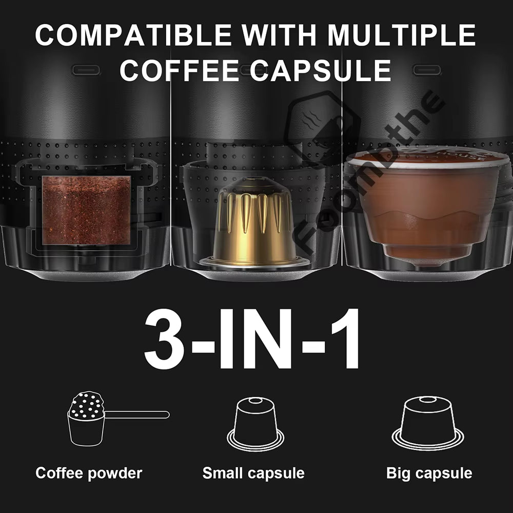 Portable Coffee Maker 3-in-1