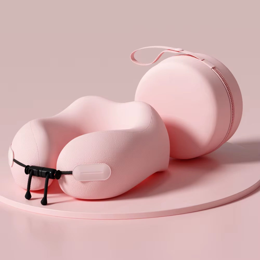 Portable Memory Foam Travel Neck Pillow