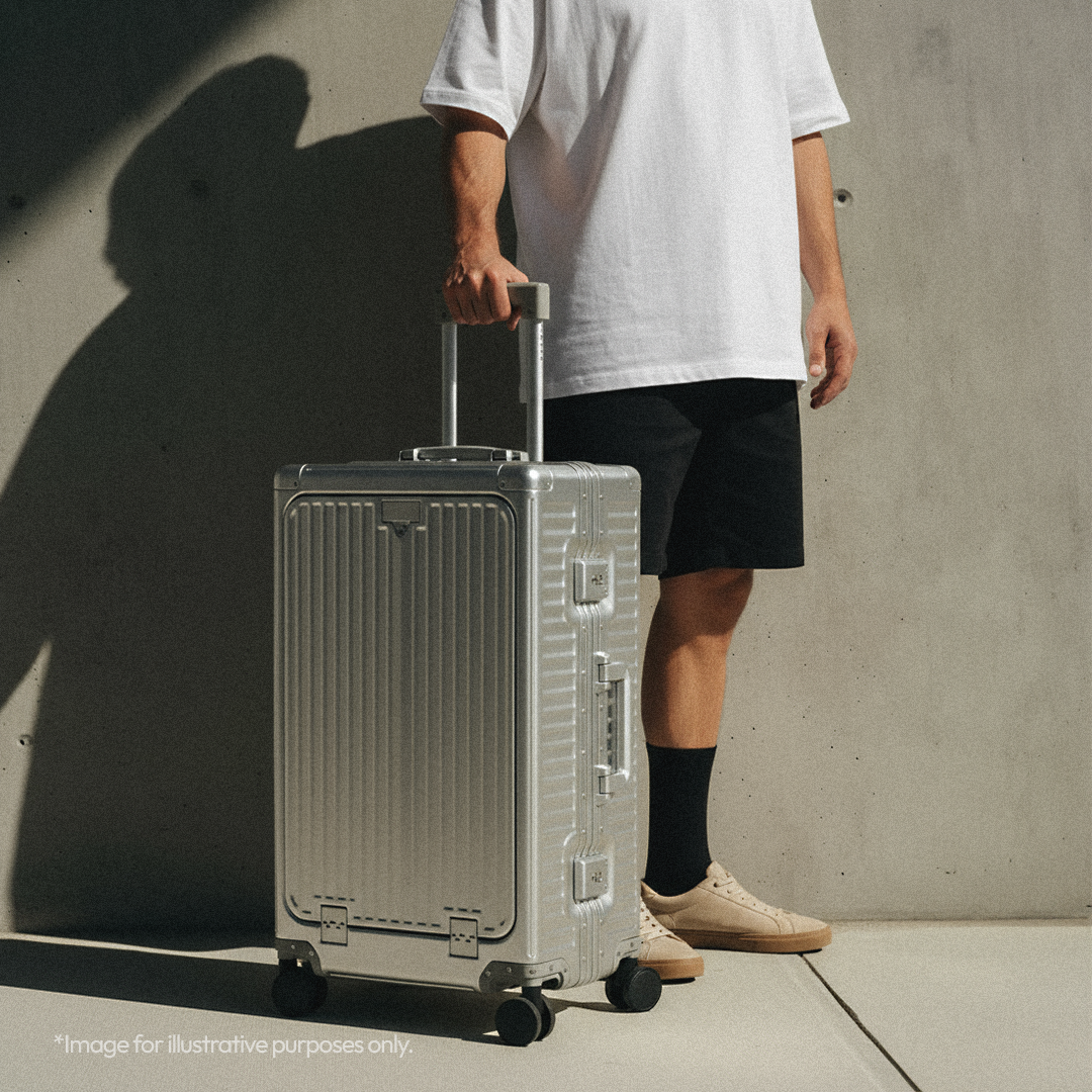 The Hyperion - Aerospace-Grade Aluminum Luggage