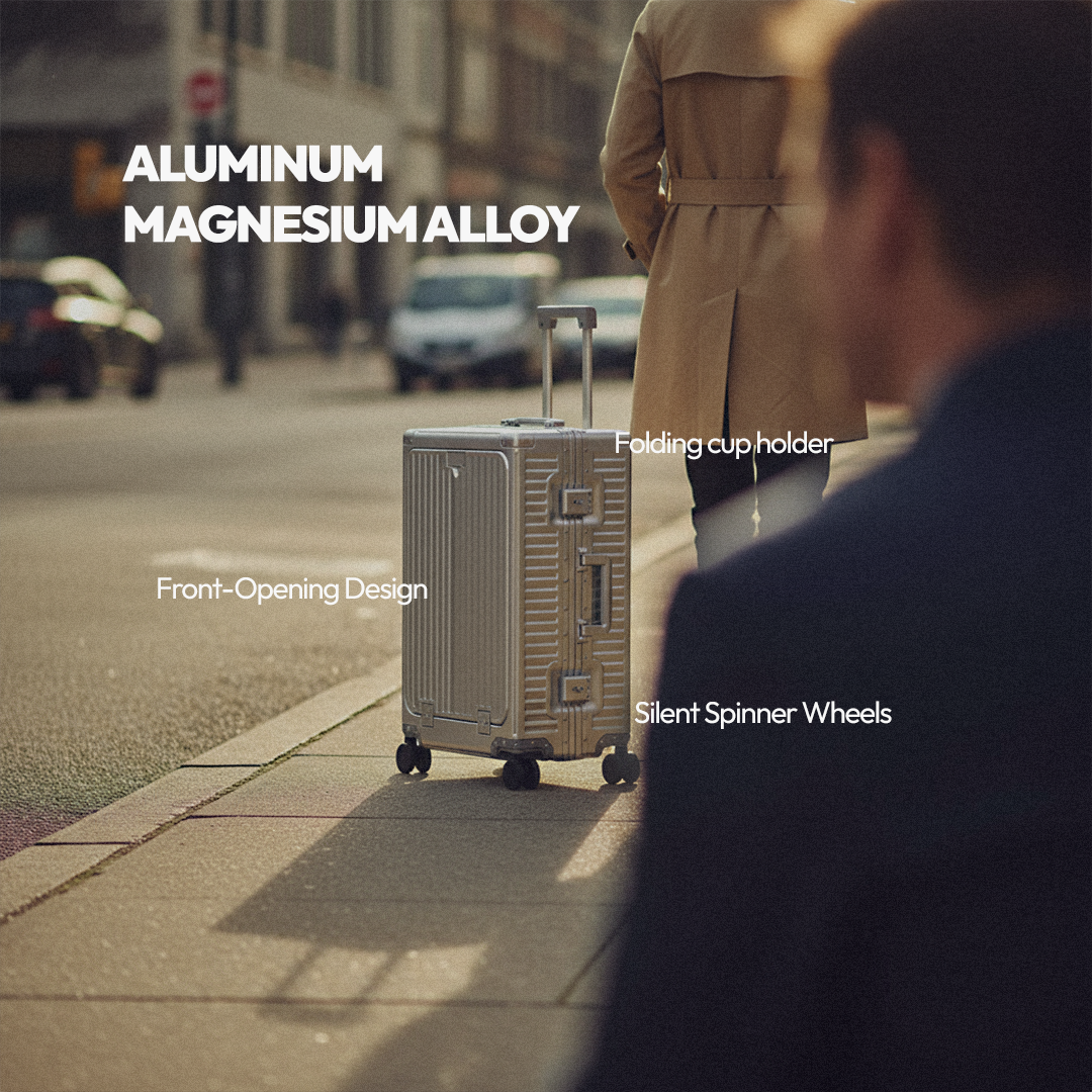 The Hyperion - Aerospace-Grade Aluminum Luggage