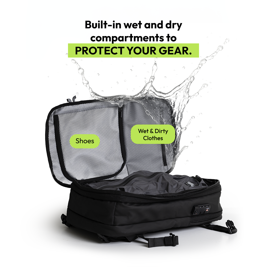 Atlas Vault • Vacuum Compression Backpack