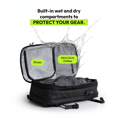 Atlas Vault • Vacuum Compression Backpack