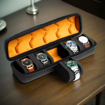 Premium Hard Shell Watch Travel Organizer