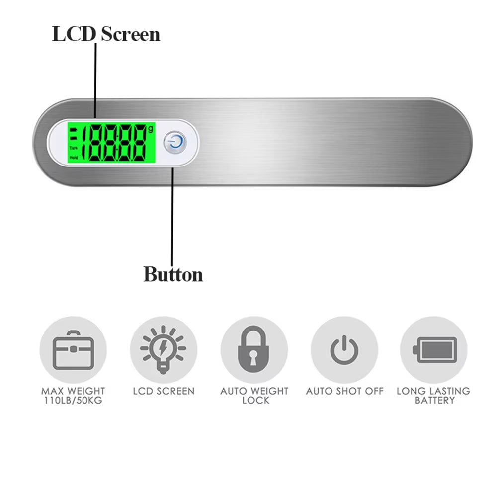 Digital Luggage Scale 50kg/110lb