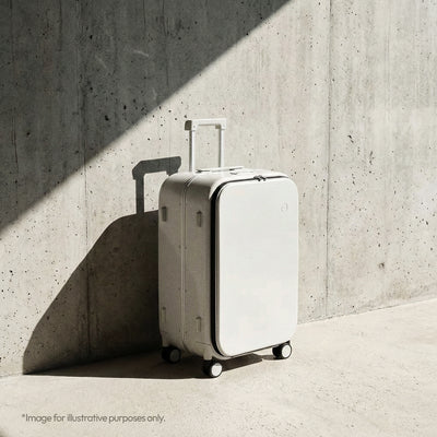 Aluminum Frame Front-Opening Travel Luggage Suitcase