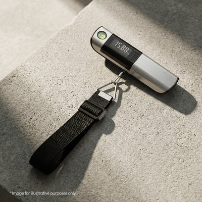 Portable Digital Luggage Scale with Built-in Ruler 50kg/110lbs