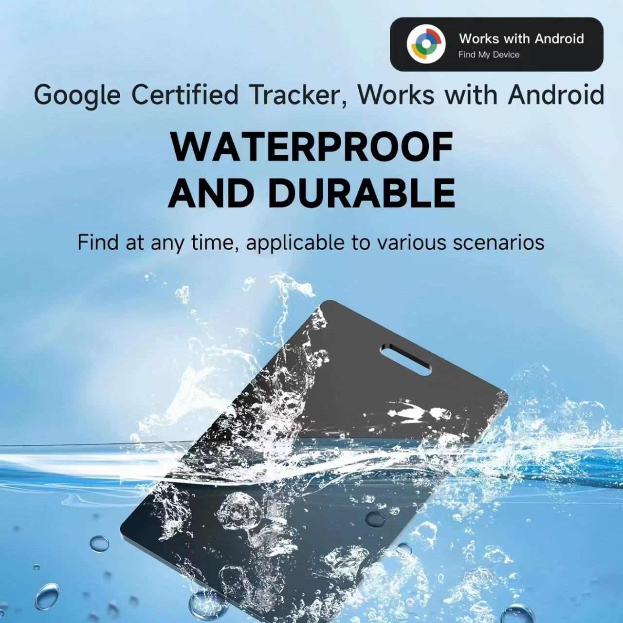 Ultra Thin Card Tracker for Android Titantrek