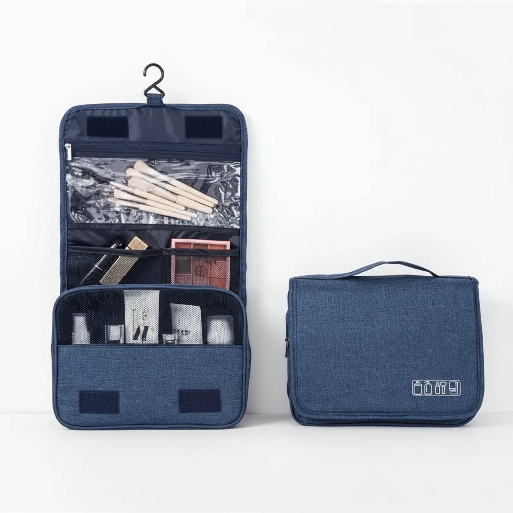 Waterproof Hanging Travel Toiletry Organizer Bag