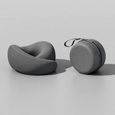 Portable Snail Memory Foam Travel Neck Pillow