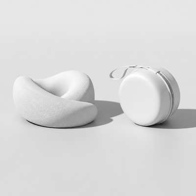 Portable Snail Memory Foam Travel Neck Pillow