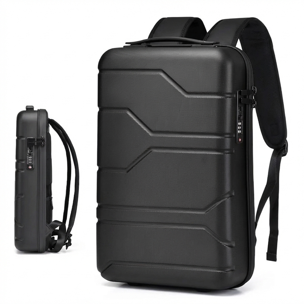 Armor Shell Travel Backpack with TSA Lock