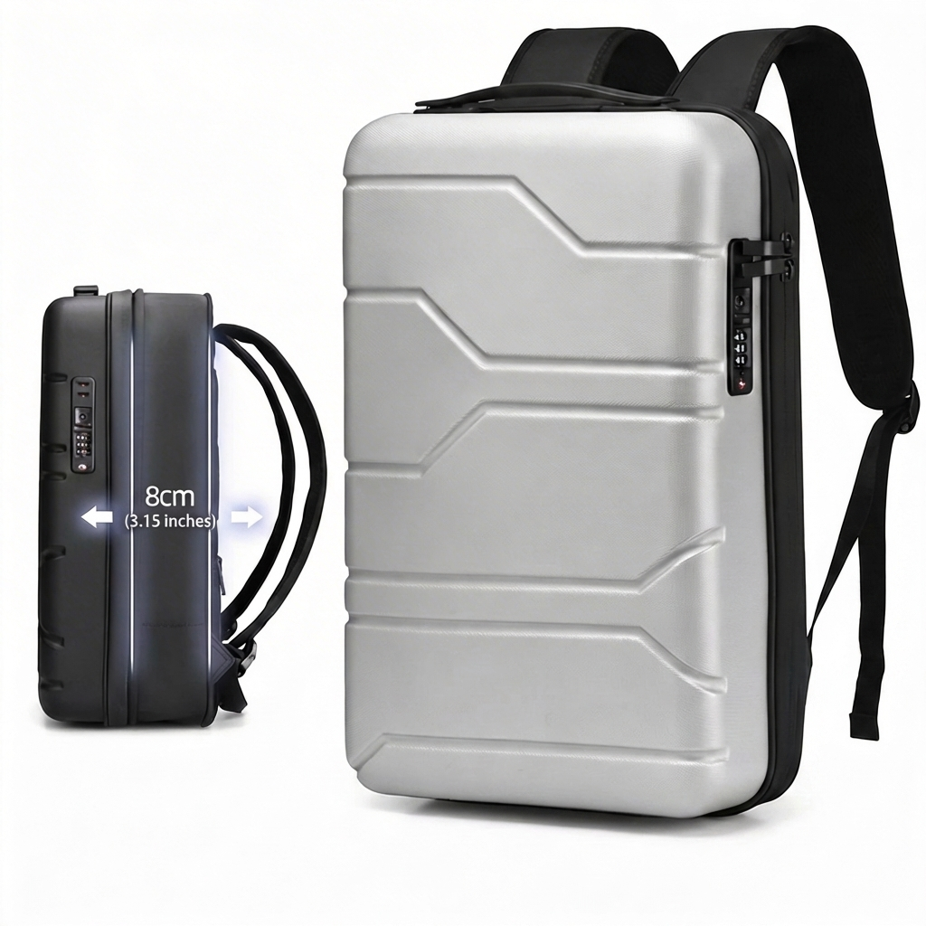 Armor Shell Travel Backpack with TSA Lock
