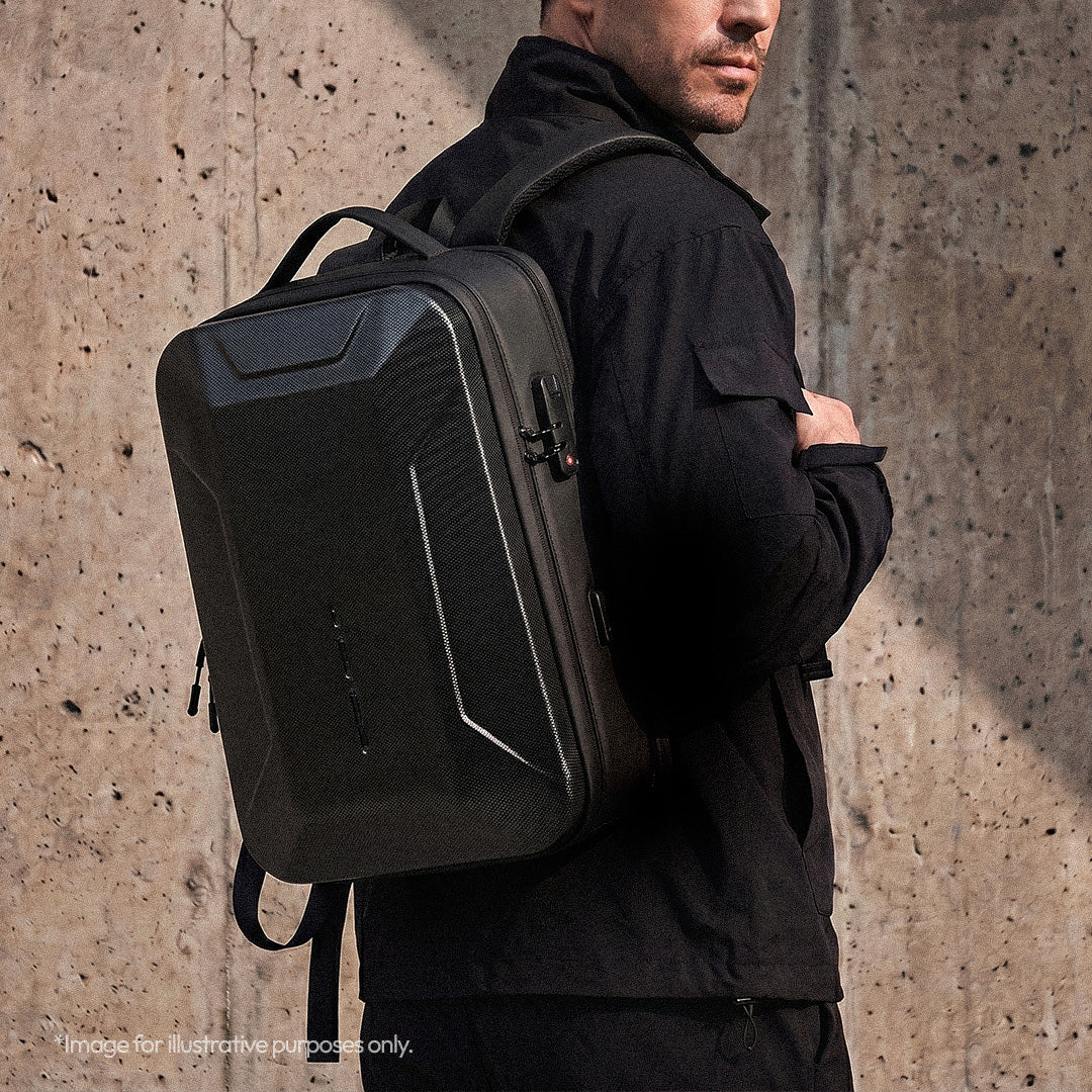Armor Shell 17 - Hard Case Laptop Backpack with TSA Lock