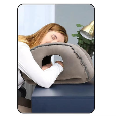 Inflatable Ergonomic Travel Multi-pose Pillow
