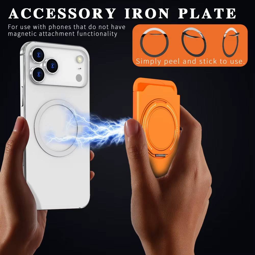 3-in-1 Magnetic Wallet Stand for iPhone