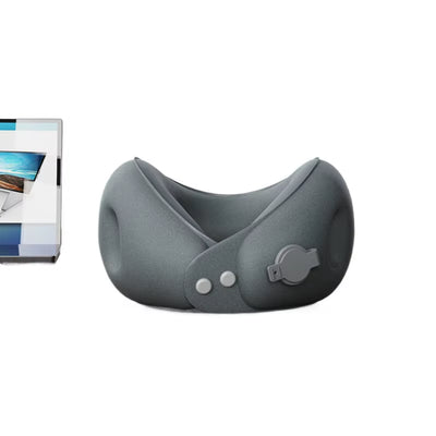 Portable Inflatable U-Shaped Travel Neck Pillow