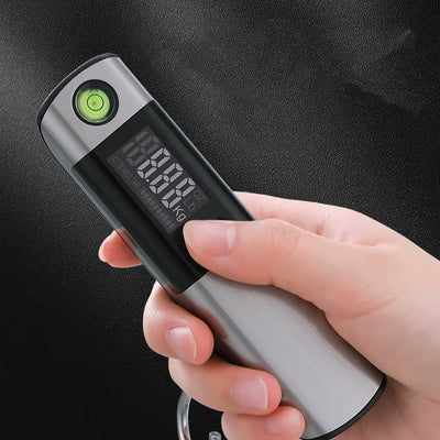 Portable Digital Luggage Scale with Built-in Ruler 50kg/110lbs