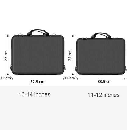 Premium EVA Hard Shell Laptop Case with Shoulder Strap – 12" & 14"