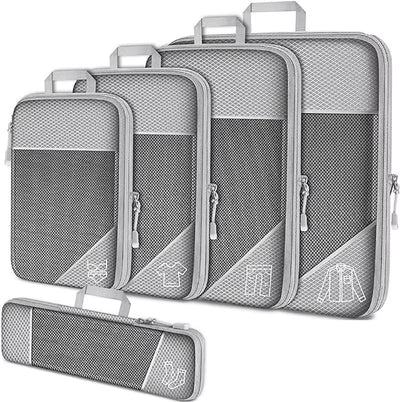5-Piece Compression Travel Packing Cubes Set