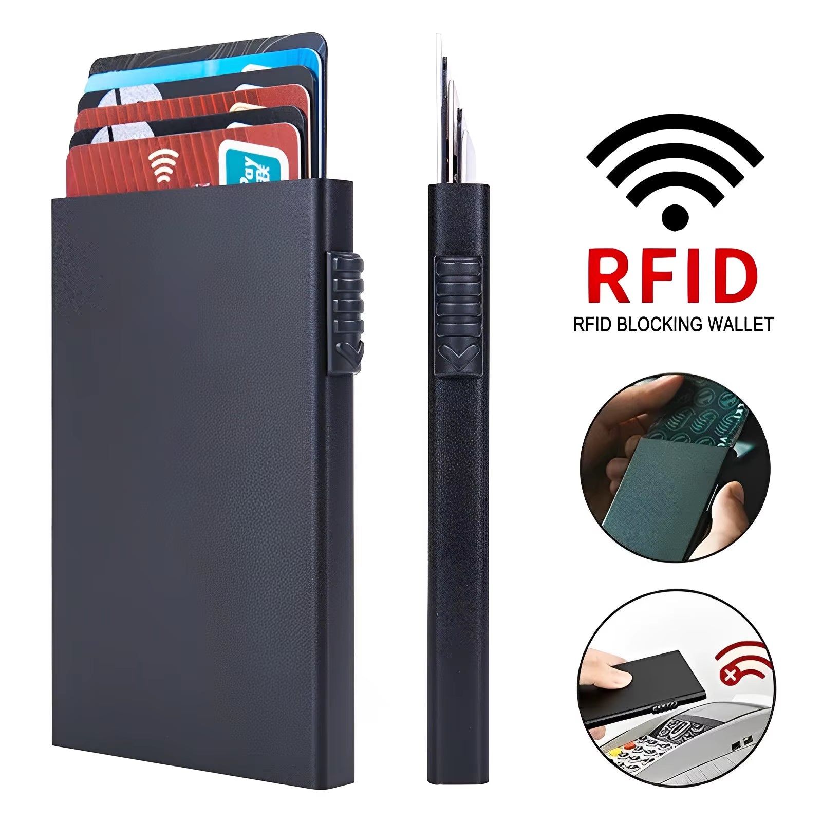 RFID Metal Credit Card Holder
