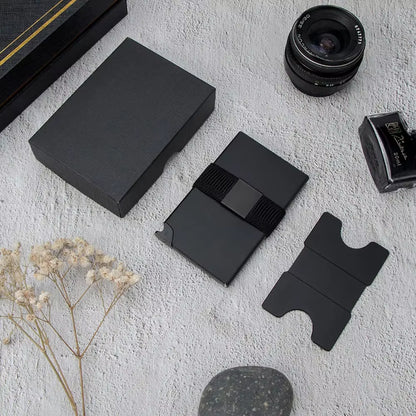 RFID Slide Vault Card Keeper with Strap