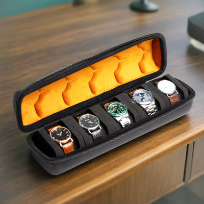 Premium Hard Shell Watch Travel Organizer
