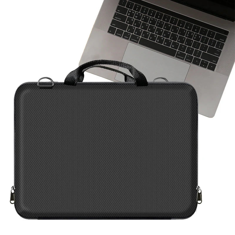 Premium EVA Hard Shell Laptop Case with Shoulder Strap – 12" & 14"